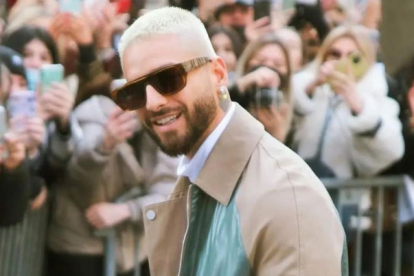 El colombiano estuvo presente en los desfiles de marcas como Valentino y Hermès