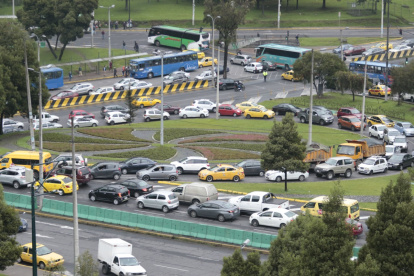 Inconvenientes. El sector de El Trébol es el que más complicaciones presenta por la carga vehicular que recibe.