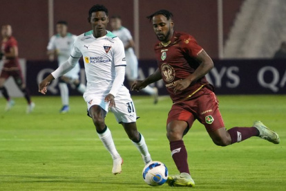 Liga de Quito pegó primero en la disputa por un lugar en la fase de grupos de la Copa Sudamericana.