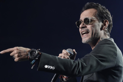 El cantante de origen puertorriqueño Marc Anthony, en una fotografía de archivo.