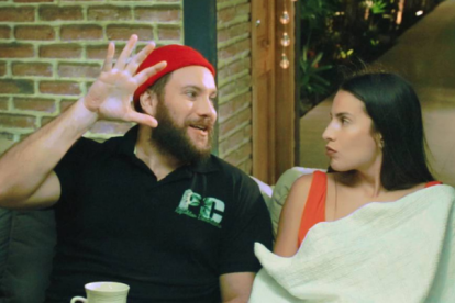 Alberto Pablo Rivera y Joselyn Gallardo.