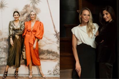 Samantha Tams y Estefanía Lacayo.