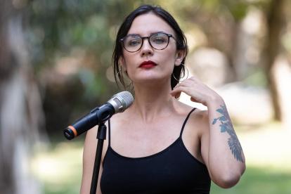 Foto de archivo de la portavoz del nuevo Gobierno chileno, Camila Vallejo.