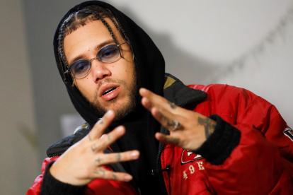 Foto de archivo del músico puertorriqueño Jhay Cortez.