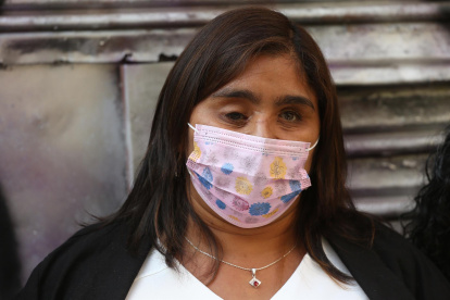 Imagen de archivo de la senadora electa Fabiola Campillai.