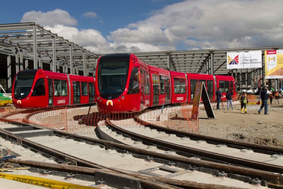 Cuenca. Por la obra del Tranvía, la Contraloría estableció glosas a funcionarios de la Alcaldía, entre estos Marcelo Cabrera.