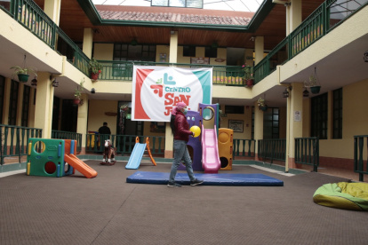 La fundación Centro San Juan de Jerusalén (centro-norte) atiende a más de 50 niños actualmente.