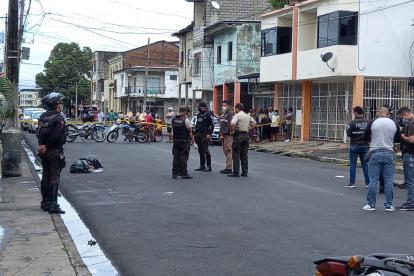 La Policía llegó al sector, alertada por los moradores.