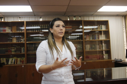 Funcionaria. La procuradora general del IESS habló de la desvinculación de 12 personas y más de 60 investigaciones.