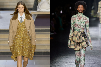 Pasarela de Louis Vuitton y Roberto Cavalli.