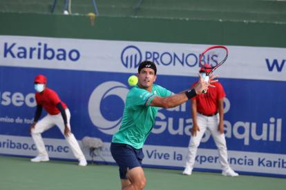 Emilio Gómez ganó el año pasado el Challenger de Salinas 1.