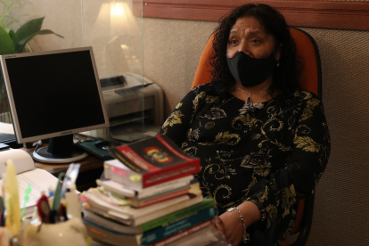 La abogada de la familia de Quispe, Valkhiria Lira, dice que ha tenido muchos problemas con el caso.EFE