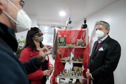 Horas antes de dar a conocer su decisión sobre este proyecto de ley, el mandatario estuvo en el Ministerio del Ambiente hablando de conservación.