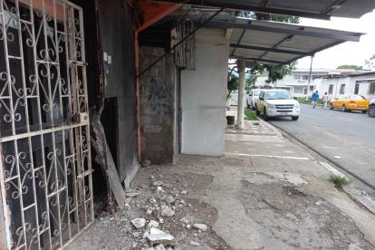 En las calles 42 entre Vacas Galindo y El Oro dos casa de una misma familia explotaron con dinamita.