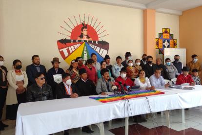 La Conaie ratificó este 16 de marzo que defenderán por todos mecanismos posibles las 268 amnistías aprobadas por la Asamblea.