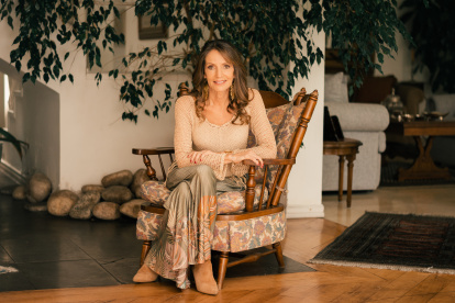 Caridad Vela asegura que no es mujer de mirar los toros de lejos.