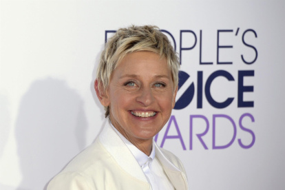 Fotografía de archivo en la que se registró a la comediante y presentadora estadounidense Ellen DeGeneres, en Los Ángeles (California, EE.UU.).