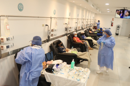 Gestión. Con el impuesto recibido, Solca Guayaquil ha cubierto el tratamiento de 133.540 pacientes oncológicos sin ningún tipo de seguro médico.