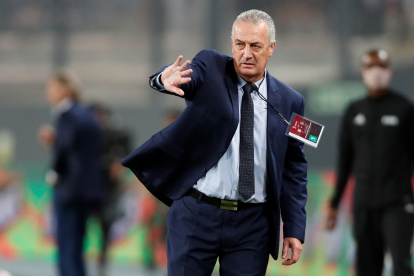 Foto de archivo del entrenador de Ecuador Gustavo Alfaro