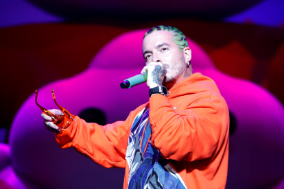 El reguetonero colombiano J Balvin, en una fotografía de archivo