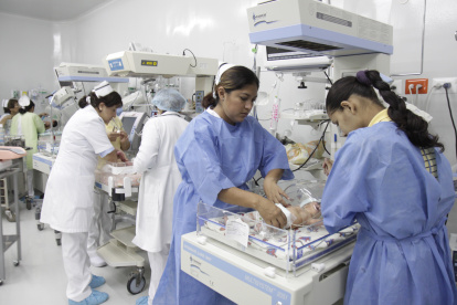 Lugar. La Maternidad Matilde Hidalgo está ubicada en el Guasmo, al sur de Guayaquil.