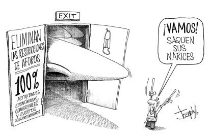 Con responsabilidad para no dar un paso atrás