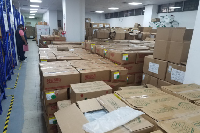 La bodega del Teodoro Maldonado cuenta en estos días con insumos y fármacos que hasta hace poco escaseaban o no tenía.
