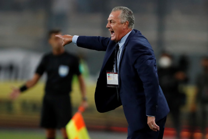 El entrenador de Ecuador Gustavo Alfaro, en una fotografía de archivo