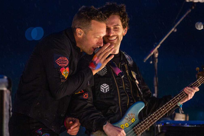 El concierto fue parte de la gira Music of the Spheres.