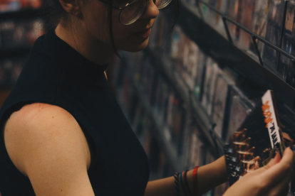 Referencial venta de CD"s.