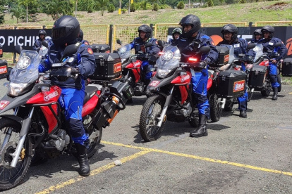 Las motoambulancias, según el Municipio, comenzaron a operar desde el mes de enero de este año.