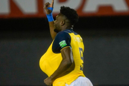 Jordy Caicedo anotó el único gol de la tricolor