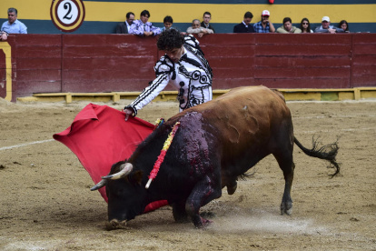 Imagen de archivo del torero español Miguel Abellán en Riobamba (Ecuador).