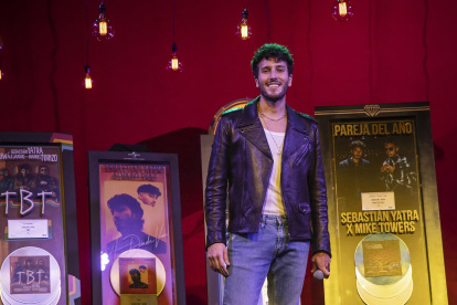 Foto de archivo del cantante colombiano Sebastián Yatra.