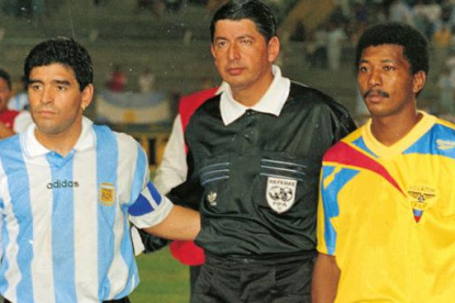La selección ecuatoriana derrotó a la Argentina de Maradona en mayo de 1994.