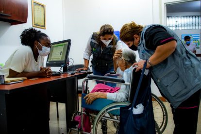 Hecho. El traslado de Luz María se dio este lunes 28 de marzo.