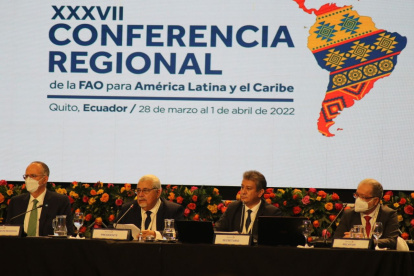 La conferencia regional de la FAO.