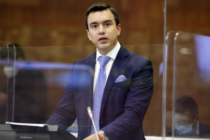 Daniel Noboa preside la Comisión de Desarrollo Económico de la Asamblea Nacional.