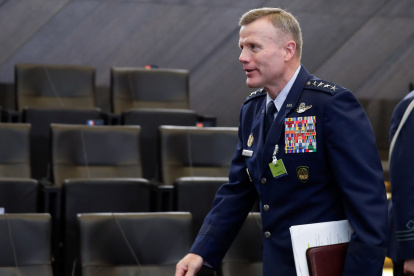 El principal comandante militar de la OTAN y jefe del Comando Europeo de EE.UU., general Tod Wolters, en una fotografía de archivo