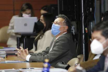 Audiencia. El econtralor Pablo Celi asistió a la Corte Nacional de Justicia el lunes pasado.