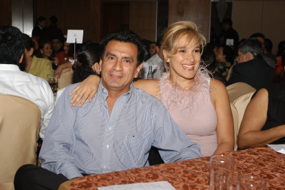 Relación conyugal. La alcaldesa Cynthia Viteri y Joaquín Villamar estuvieron casados más de dos décadas.