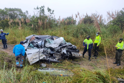 Los cuerpos de los fallecidos fueron llevados al Centro de Investigación Forense de Cuenca.