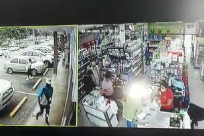 El video del asalto se difundió por redes sociales