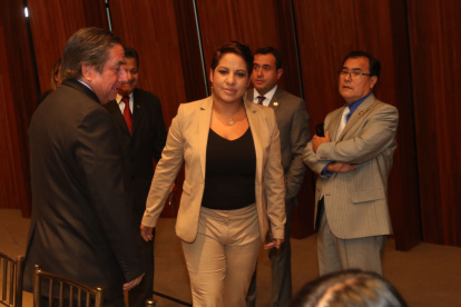 Carrión fue legisladora en dos periodos consecutivos con el movimiento Alianza PAIS.