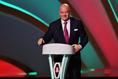 Gianni Infantino, presidente de la FIFA.