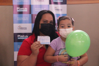 Los infantes de 3 y 4 años también fueron incorporados al programa de vacunación contra la COVID-19 desde  el 21 de febrero pasado.