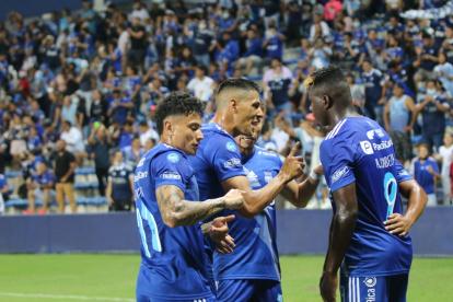 Festejo de Emelec