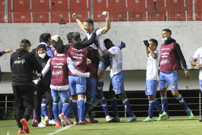 El 9 de Octubre se adelantó en el marcador, en una de sus pocas llegadas a profundidad.