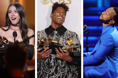 Artistas ganadores de los Grammy.