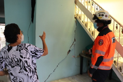 Hasta el momento, los expertos han evaluado 60 viviendas afectadas por el gran sismo.